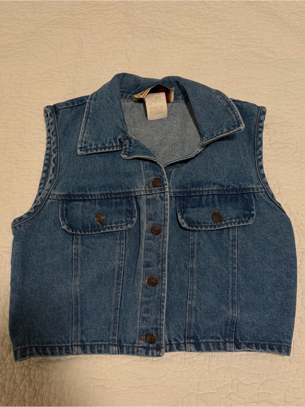 Women’s Vintage Denim Vest